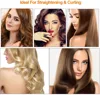 Konmison Steam Hair Straightener Ceramic Vapor Hair Flat Iron Seam Hair Straightening Iron Curler Steamer Hair Styling Tool 6