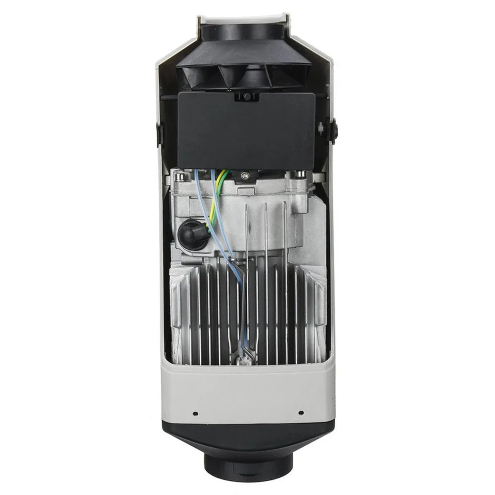 Новая распродажа 12V 5KW парковки Дизельный подогреватель воздуха автомобильный обогреватель для грузовика лодка нагреватель синий ЖК-дисплей с глушителем