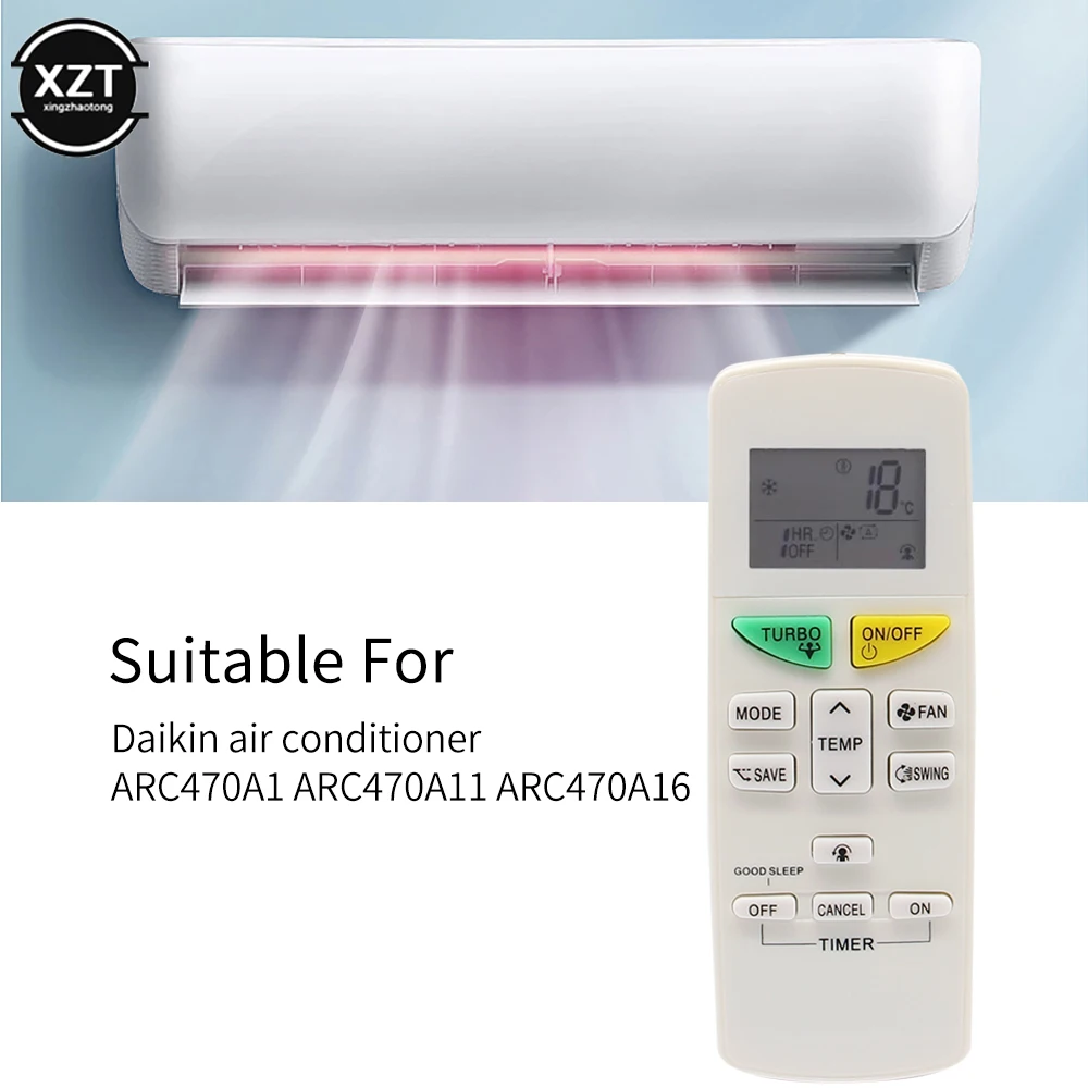 Télécommande De Climatisation ARC470A1 Pour DAIKIN ARC470A11 ARC470A16