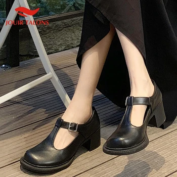 

JOUIR New Fashion 2020 Wholesale Mary Janes Sandals Woman Shoes Platform Buckle Strap Thick Heels Shoes Women Sandals