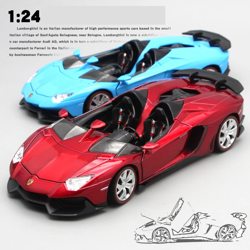 Имитационная модель спортивного автомобиля 1:24 VB24063 Jiaye Lamb J украшение из сплава с