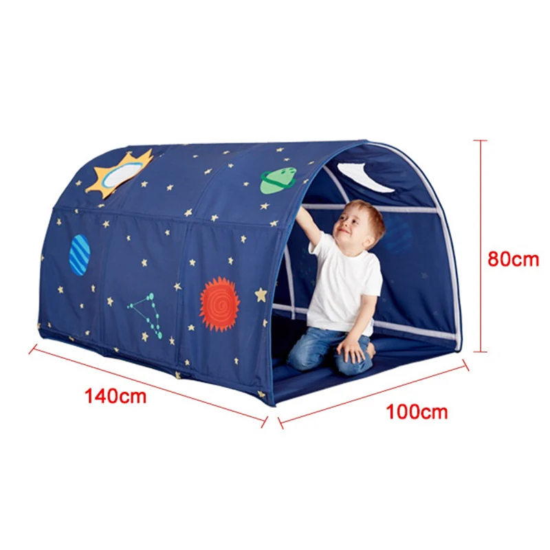 Bed Portable Play Tent Kids toy tent Playhouse Folding Small House