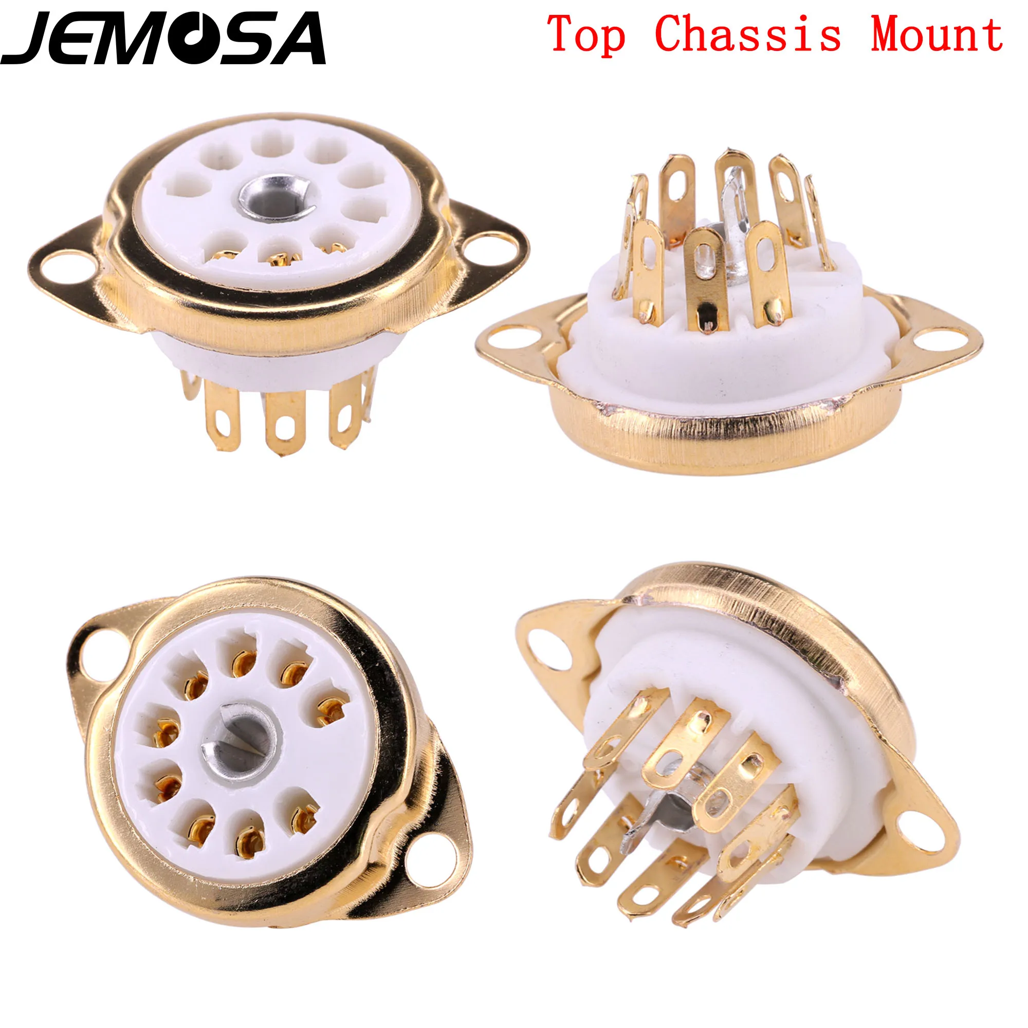 8 Zoccoli Per Valvole 9 Pin, Test Saver, Per 12AX7 ECC83 5670 6DJ8 12AU7, Fai Da Te HiFi