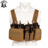 CS Match Wargame TCM Chest Rig Airsoft Tactical Vest Military Gear Pack Magazine Pouch Holster Molle System Waist Men Nylon Swat ► Photo 2/6