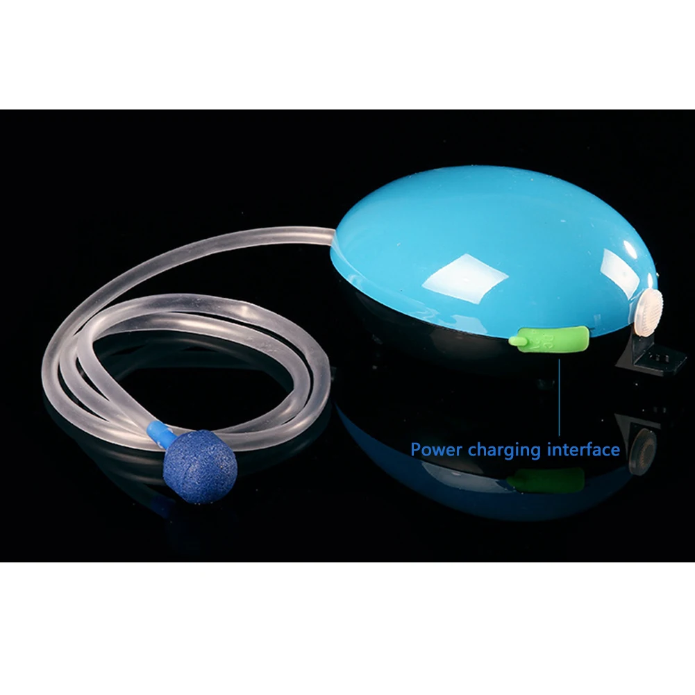 Accessories Fish Tank USB Charging Air Compressor Mini Outdoor Portable LED Indicator Aquarium Oxygen Pump Fishing Tool