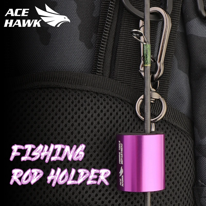 Fishing rod holder Fishing tools Fishing tool Fishing accessories Fishing tackle Ace Hawk Fishing Rod Holder Portable BFS Fly Fishing Tackle Quick Rod Assistant Tools