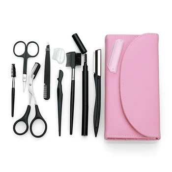 

Eyebrows Clip Eyebrow Trimmer Set Eyebrow Tweezer Eyelash Cutter Eyebrow Clipper Razor for Face Tweezers Eyelash Eyelash Brush