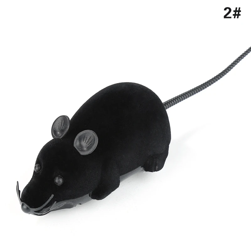 Plush Mouse Mechanical Motion Rat Wireless Remote Electronic Rat Kitten Novelty Funny Pet Supplies Pets Gift Cat Toys Cat Puppyt