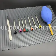 30 мм x 21 мм ремонтный рабочий коврик для часов термостойкий нескользящий коврик инструмент для часов для часовщика инструменты для размещения часов