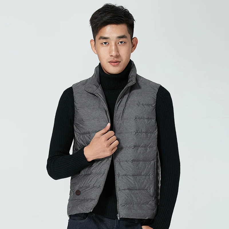  2019 Xiaomi Mijia Fever Cotton Clothes Graphene Intelligent Temperature Control Goose Down Vest Cou