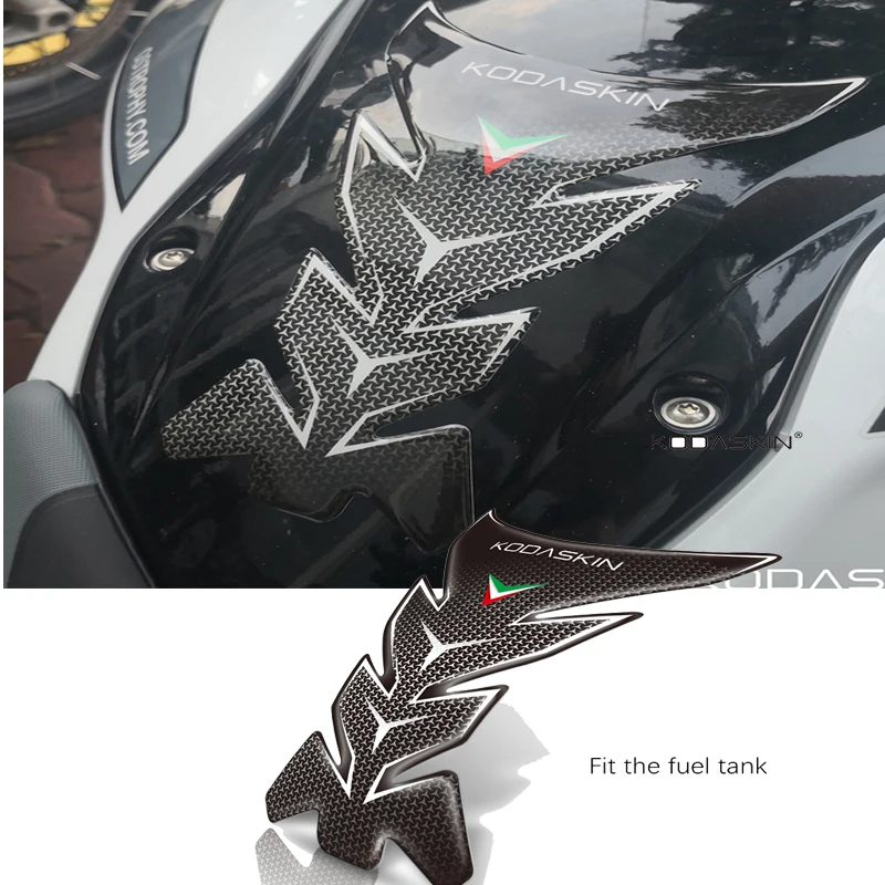 Kodaskin Per Z900 Z1000 Zx14R Zx6R 3D Universal Fuel Tank Pad Decalcomanie Moto Gas Cap Pad Cover Stickers