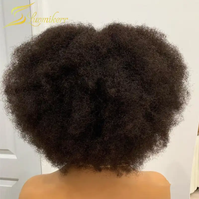 13x6 Korotkaya Strizhka Nevidimyj 150 Korotkij Bob Parik Blunt Afro Parik Iz Brazilskih Kurchavyh Sinteticheskie Volosy Na Kruzheve Chelovecheskih Volos Pariki S Detskimi Volosami Predvaritelno Volosy Remy Aliekspress