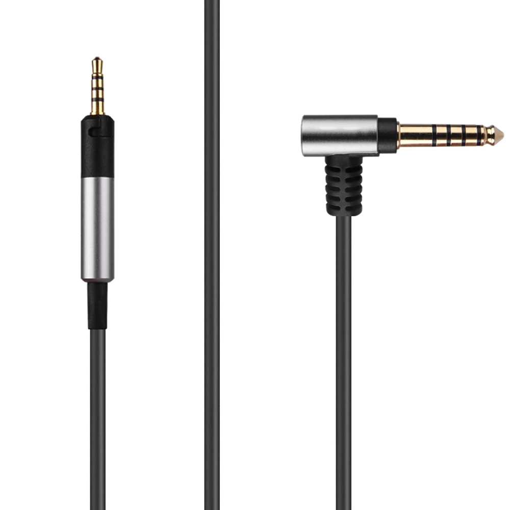 4 4mm 2 5mm Balanced Male HiFi Audio Cable Extension Cold for Sennheiser HD598 HD558 HD518 HD598 Cs HD599 HD569 HD579 Headphones
