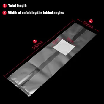 

Set 50/100 PVC Mushroom Spawn Grow Bag Substrate High Temperature Pre Sealable J