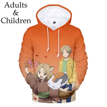 

Comic 3D Natsume Yuujinchou Hoodies Men Women Sweatshirts Fashion Hoodie Kids Hooded Hot 3D Natsume's Book of Friends pullovers