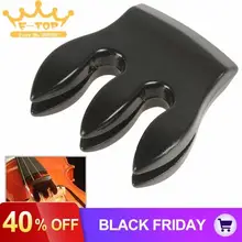3 зубец практичный металлический черный скрипка немой глушитель скрипки Запчасти Аксессуары