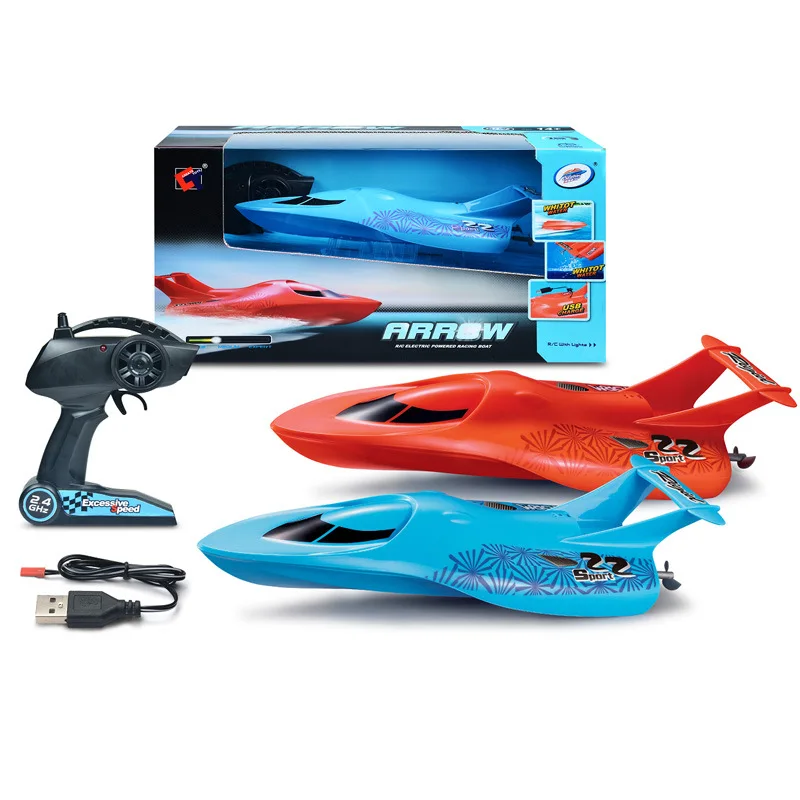 

Cross Border God Qiwei 3322 Children Aquatic Toy Remote Control Boat High-Speed Speedboat 2.4G Mini Remote Control Boat Model