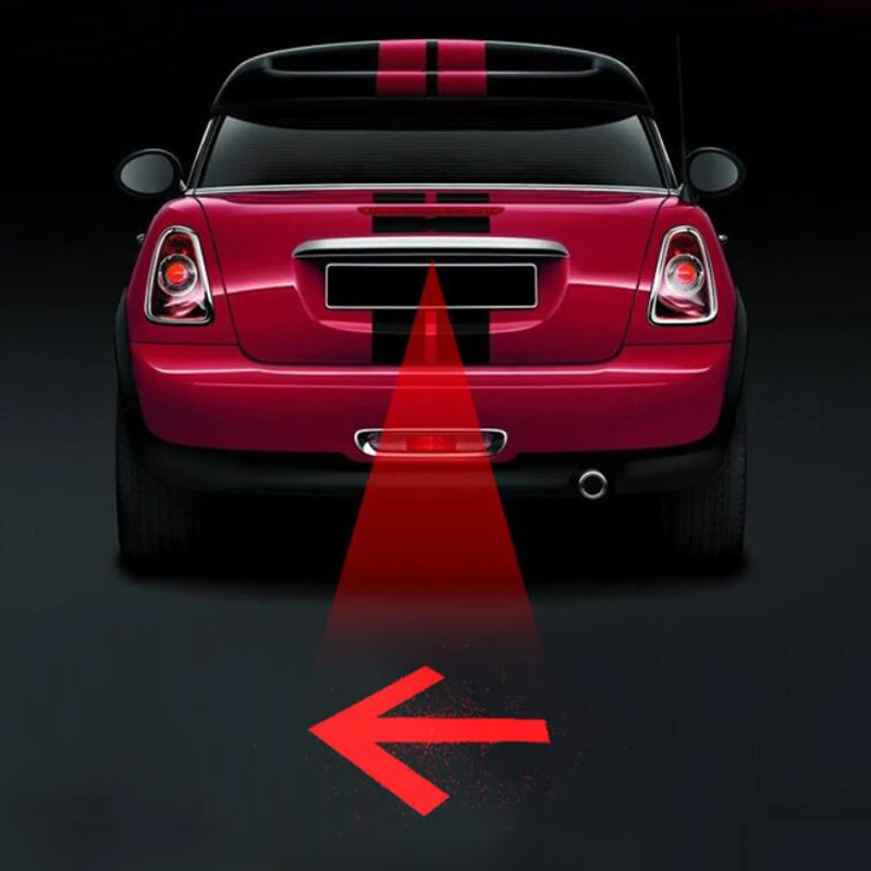 Авто хвост проектор автомобильный брелок с логотипом, украшение-Эмблема стоп сигнал, противотуманный сигнал парковки заднего вида предупреждающий Добро пожаловать лазерный светильник - Испускаемый цвет: Model A