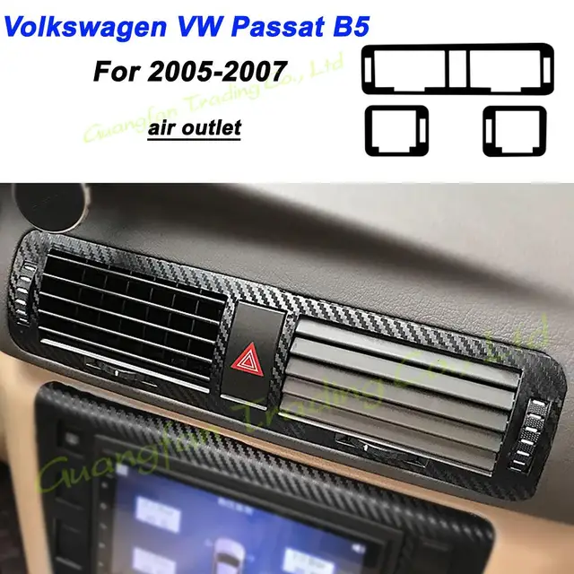 PASSAT 3BG ORIGINAL 3D CARBON ZIERLEISTEN SET, 15 teiliges Folienset aus 3D  Carbon Silber Folie, für den Innenraum Ihres Fahrzeuges PASSAT 3BG :  : Auto & Motorrad