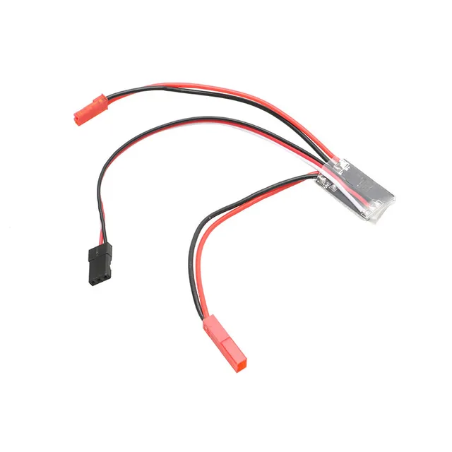 ESC Brushed 10A Pour Voiture RC – Compatible 1/12, 1/16, 1/18, 1/24, 1/28 – Pour Voitures, Bateaux RC