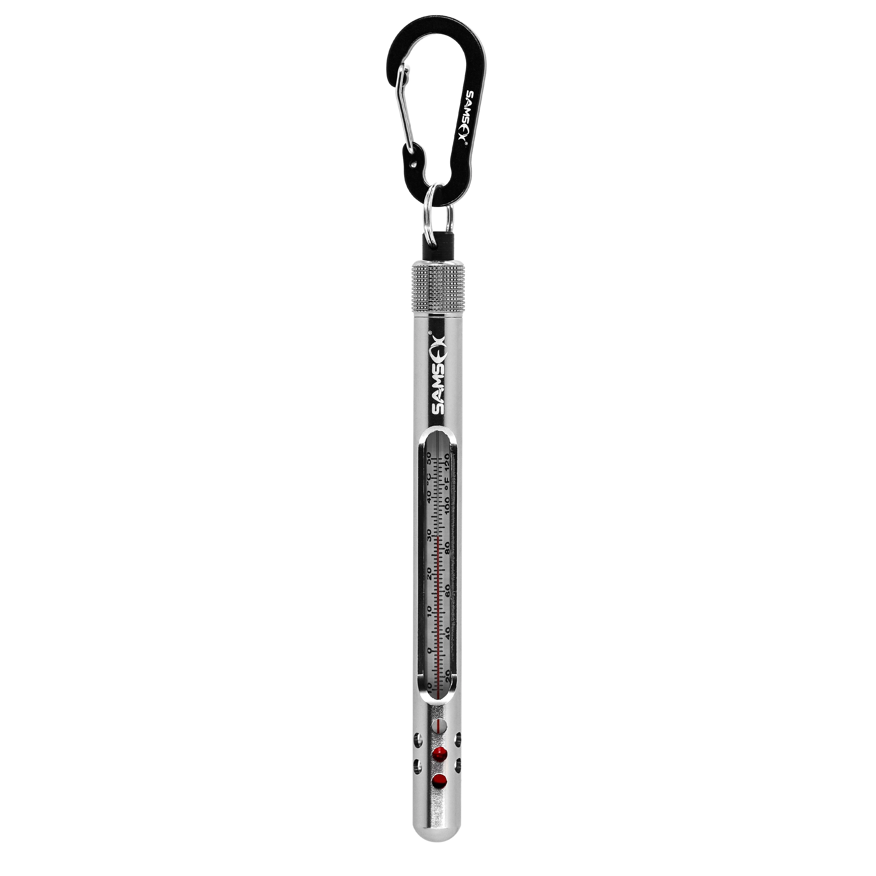 SAMSFX Fishing Thermometer Stream Water Temperature Measurement Fly Fishing Water Thermometer with Carabiner Accessories|fly tools|fly fishing toolsfishing tools - AliExpress