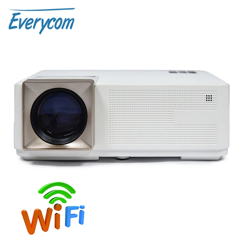 Everycom CM2 WiFi проектор 4000 lumi hd Native 1280*768 светодиодный HDMI видео игра домашний Proyector Koala TV