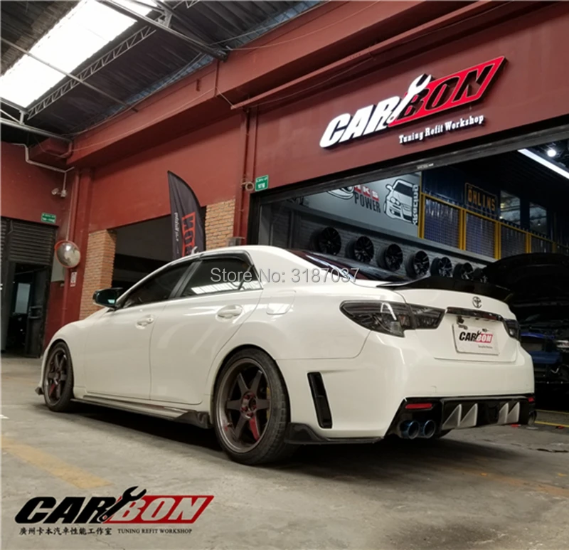Для Toyota Mark X eiz спойлер 2010- год глянцевый задний спойлер на крыло, крышу, багажник
