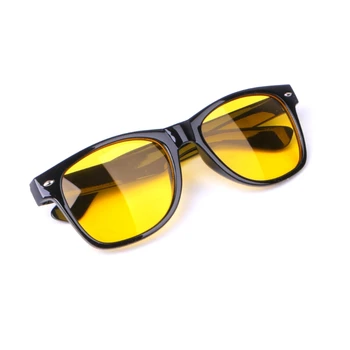 

Unisex Yellow Lenses Night-Vision Glasses Driving Glasses L4ME