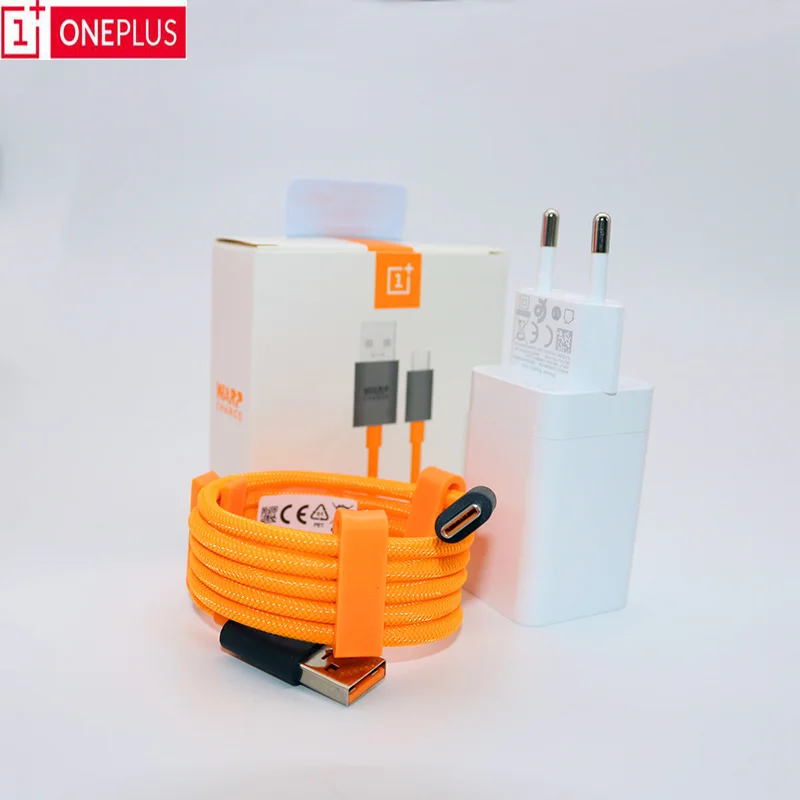 Чехол из ПВХ для Oneplus 5V4A оригинальная панель приборов, Зарядное устройство для One plus 6 T/6/5/5 T/3/3T тире зарядный адаптер 1 м круглый Warp Тип usb C кабель