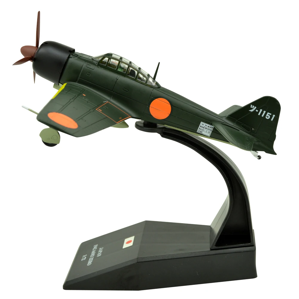 

TANG DYNASTY(TM) 1:72 A6M3 Zero Fighter Metal Plane Model, World War II Japanese Navy 1942,Military Airplane Model,Diecast Plane