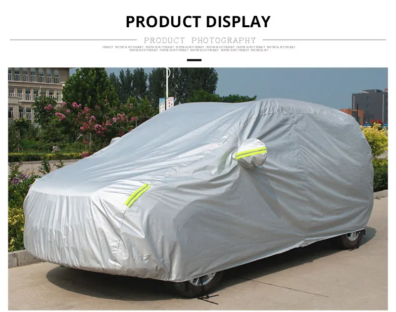 Full Car Cover Sedan SUV Covers Sun Reflective Shade Rain Frost Snow Dust Waterproof Protection Anti UV Outdoor Car Accessories (7)