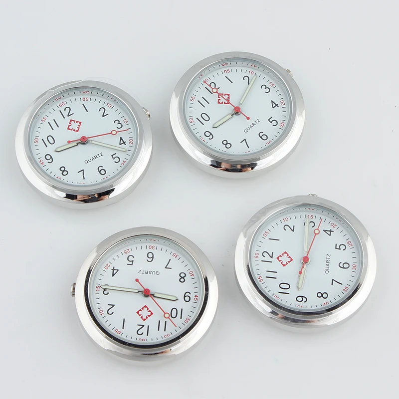 Watch dial accessories watch face accessories DIY Alloy Watch Head Clock Face Parts For Nurse Doctor Pocket Watches Table Pasted Desk Student Test Gifts Accessories