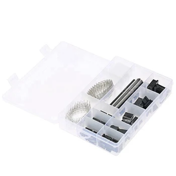 

775Pcs 2.54mm DuPont Jumper Connector Housing with Terminal (Male and Female) Kit