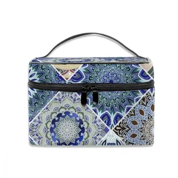 

NOISYDESIGNS Hot Sale Multifunction Cosmetic Bag Women Colorful Floral Makeup Bags Female Storage Make up Cases Billeteras