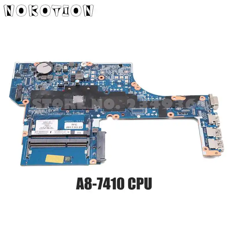 NOKOTION 828432-601 828432-001 аккумулятор большой емкости DAX73AMB6E1 для HP ProBook 455 G3 Материнская