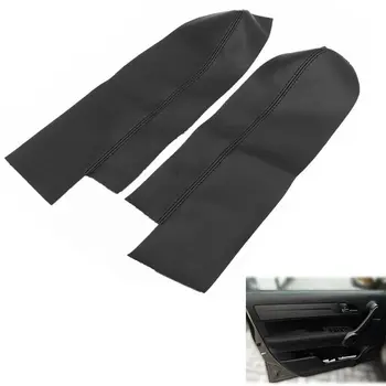 

Console Door armrest cover Microfiber leather Panel Front Trim Interior Inner Equipment For Honda CR-V CRV 2007-2012