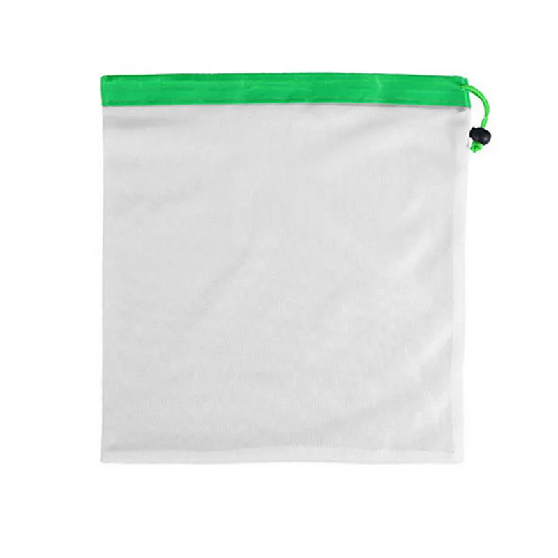 Vogvigo 1 шт./лот многоразовые сетчатые сумки моющиеся Экологичные сумки для хранения продуктов, фруктов, овощей, игрушки - Цвет: green