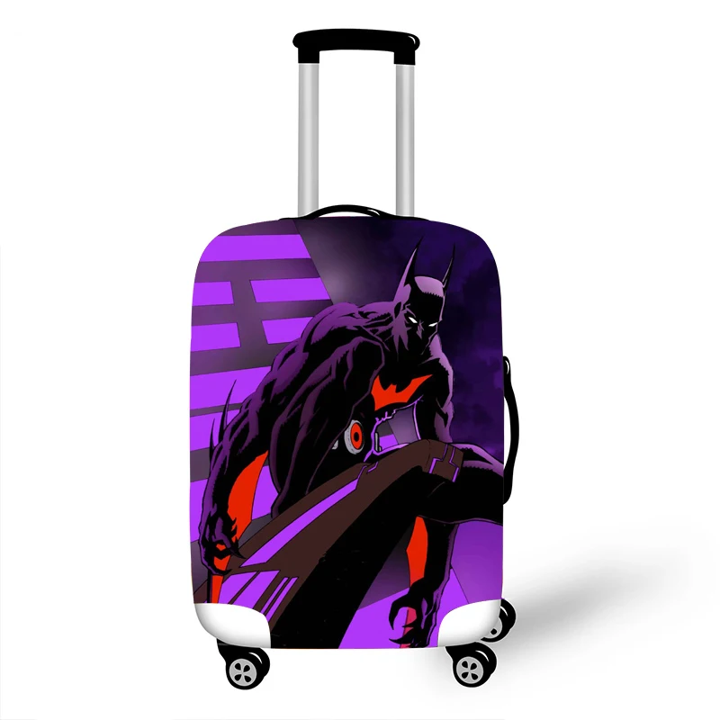 Эластичный Защитный чехол для багажа, защитный чехол для чемодана, чехлы на колесиках, Чехлы, 3D аксессуары для путешествий с рисунком Бэтмена 1