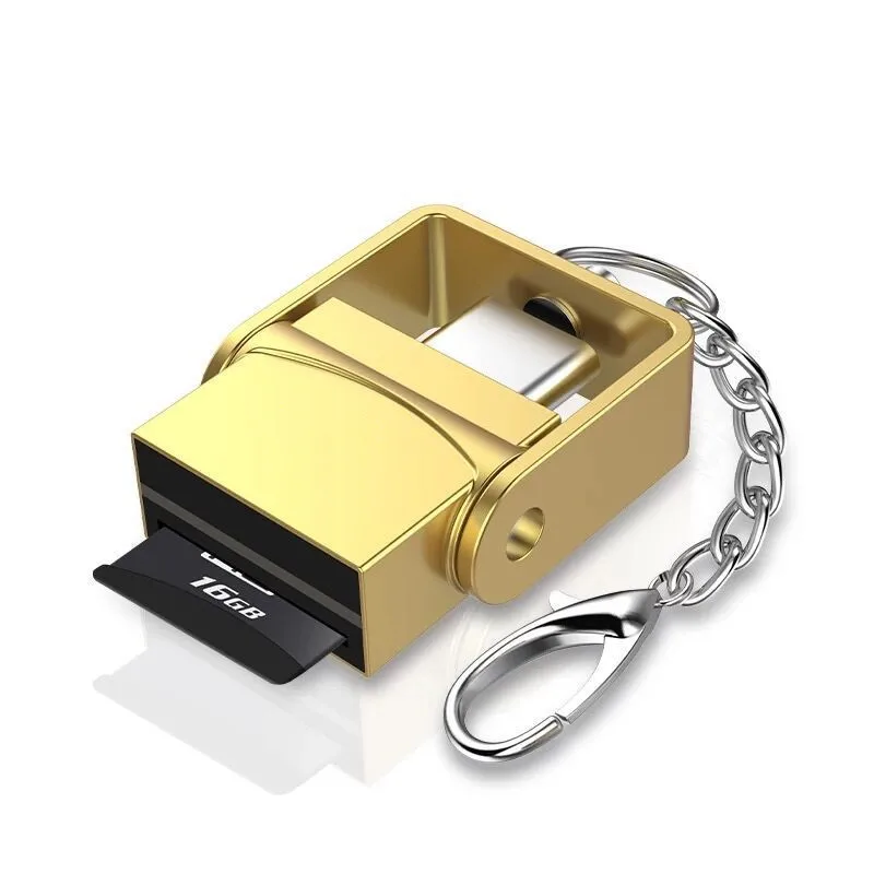 1 шт. SD кард-ридер USB 2 0 Тип C USB-C TF Micro OTG для Samsung легкий портативный мини-устройство
