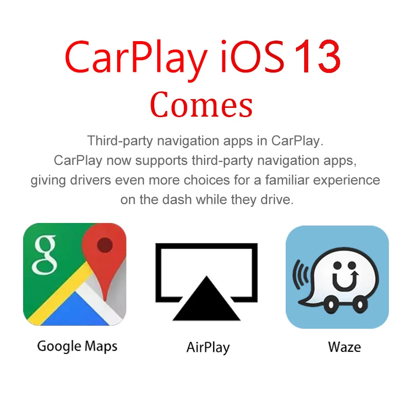 Беспроводной ключ Apple CarPlay для Android навигационного плеера