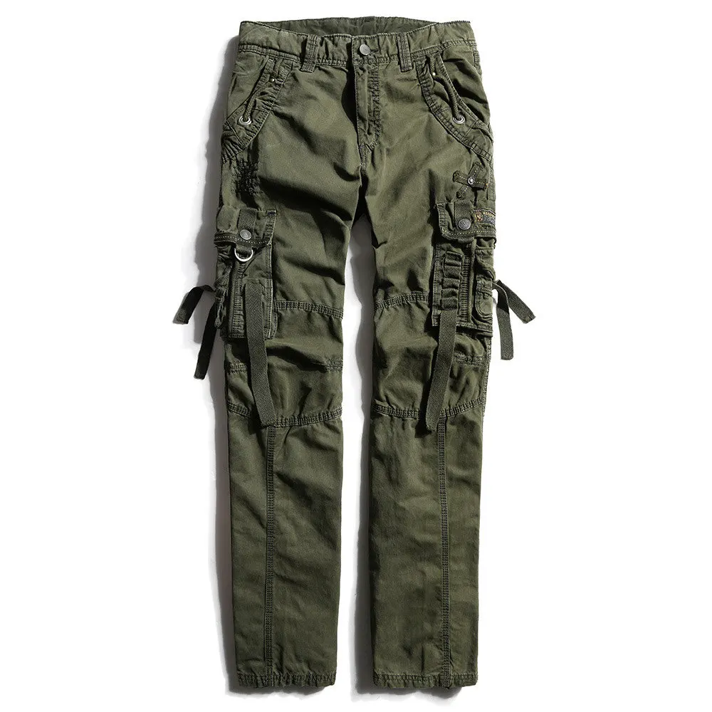 Уличная одежда, черные брюки-карго, techwear joggers, модные камуфляжные тактические брюки с множеством карманов, мужские повседневные брюки modis - Цвет: army green