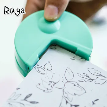 

High quality R4 Corner Rounder 4mm Paper hole Punch Card Photo Cutter Tool Craft Scrapbooking DIY cortador de papel furador eva