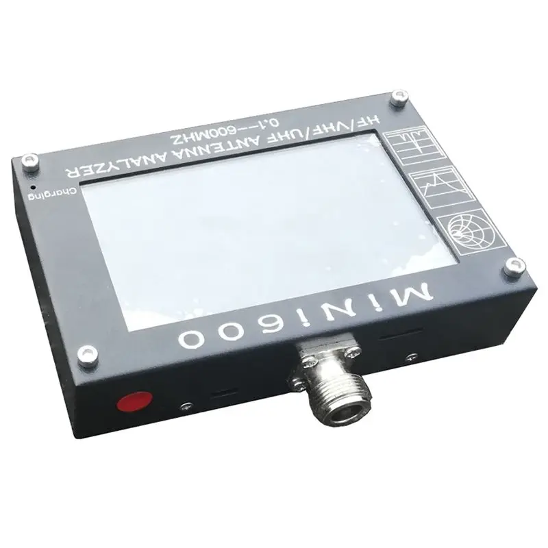 Mini600 5 V/1.5A Hf Vhf Uhf анализатор антенны 0,1-600 МГц измеритель коэффициента стоячей воды 1,0-1999 для радио