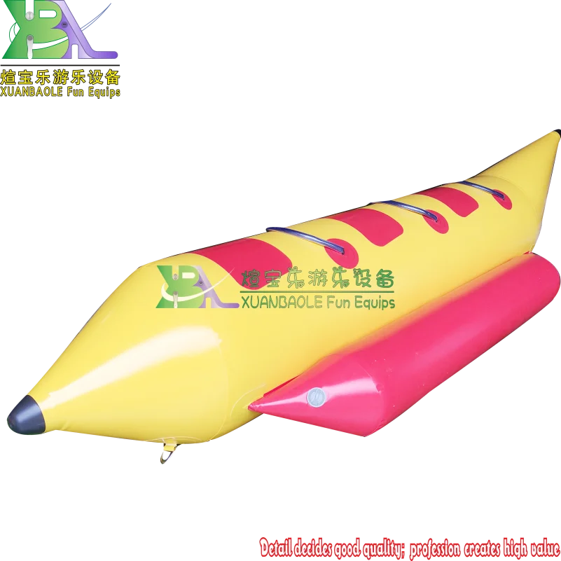 ПВХ надувная лодка-банан на 3 места для Безопасной Водной игры | Игрушки и хобби