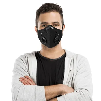 

Anti-smog Activated Carbon Mask Dustproof Windproof Warm Bicycle Mask Mountain Bike Riding Mask