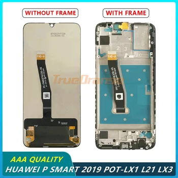

6.21"10-Touch AAA Quality For Huawei P Smart 2019 LCD With Frame LCD Screen Display For P Smart 2019 LCD Screen POT-LX1 L21 LX3