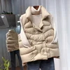 2022 New Autumn Winter 90% White Duck Down Jacket Women Ultra Light Warm Waistcoat Down Vest Female Sleeveless Coat Vest ► Photo 3/6
