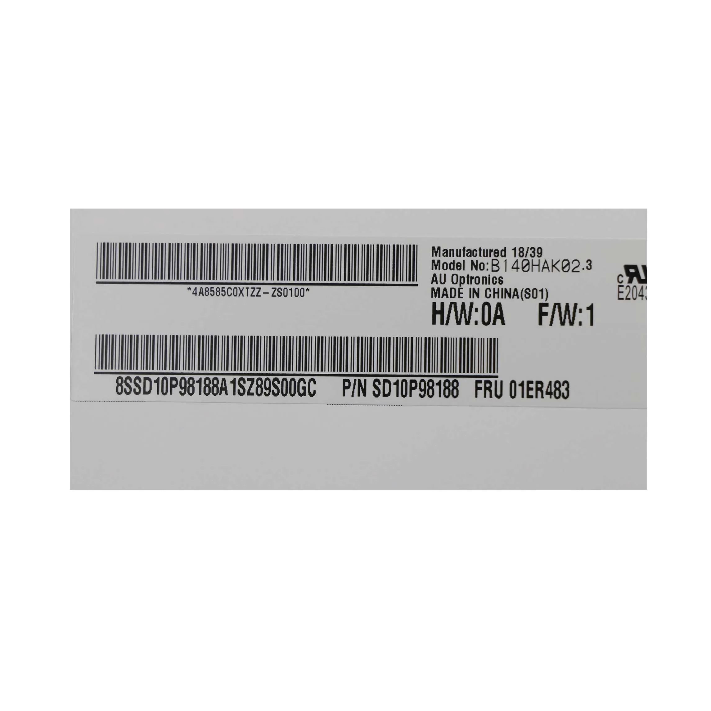 B140HAK02.3 01ER483 для X1 Carbon 6 го поколения 20KH 20 кг Thinkpad 7 20QD 20QE 20R1 20R2 On Cell Touch FHD IPS