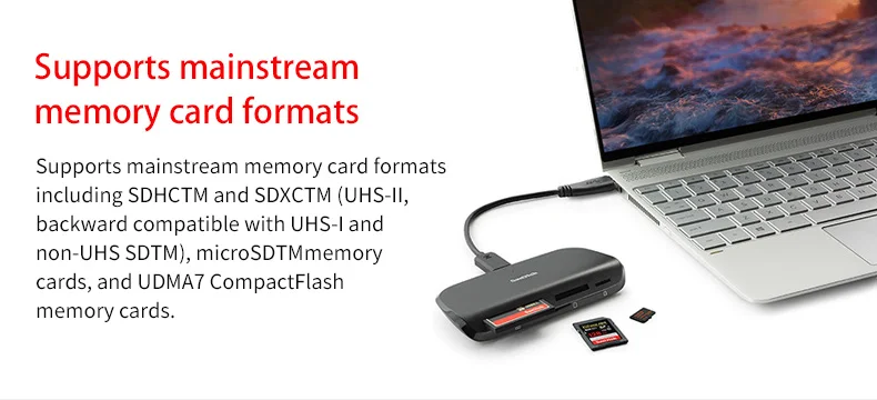 Карта памяти SanDisk Reader USB 3,0 SDDR-489 Imagemate PRO Reader Для SD SDHC SDXC microSDHC microSDXC карт до UDMA 7