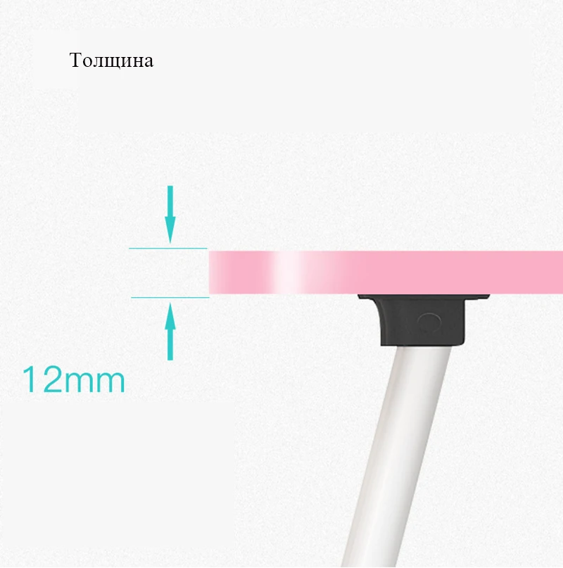 Стол для ноутбука, регулируемая складная подставка для ноутбука, ноутбука, ПК, настольная подставка, портативный поднос для кровати, все-5